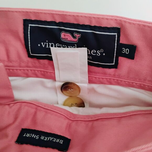 NEW Vineyard Vines Mens Classic Fit 9" Breaker Shorts Size 30 Salmon Pink - Picture 4 of 4